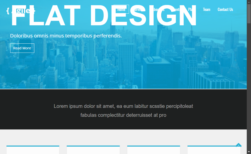 Preview agile-agency-free-bootstrap-web-template