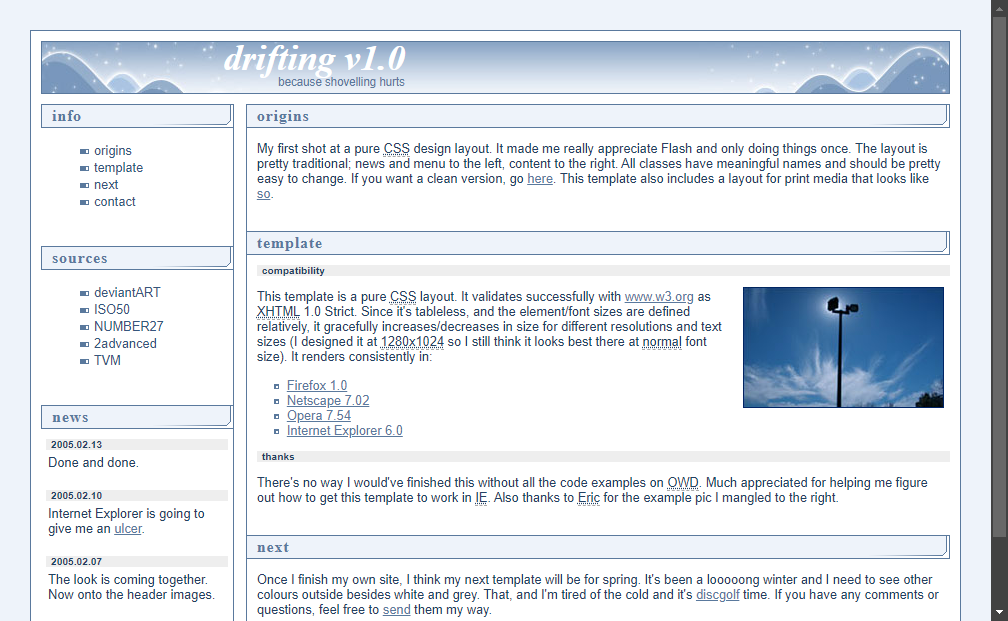 Preview drifting