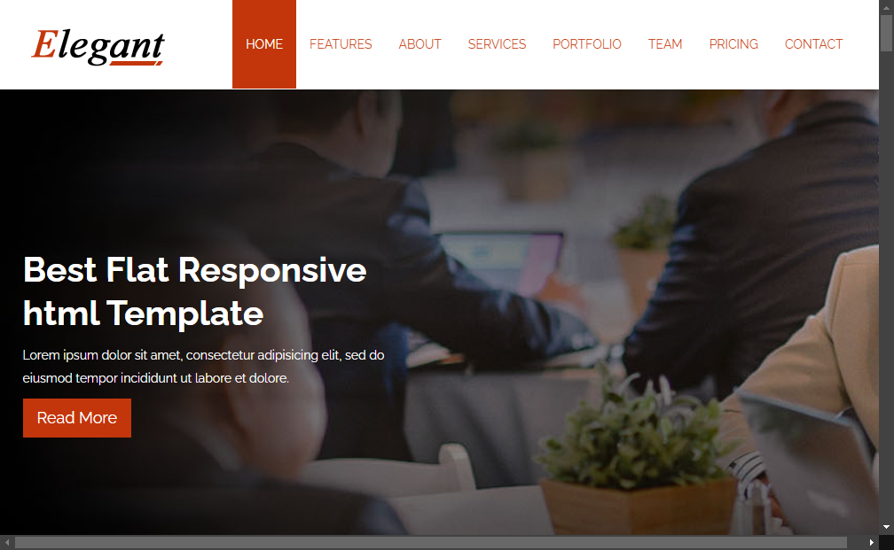 Preview elegant-free-multi-purpose-bootstrap-responsive-template