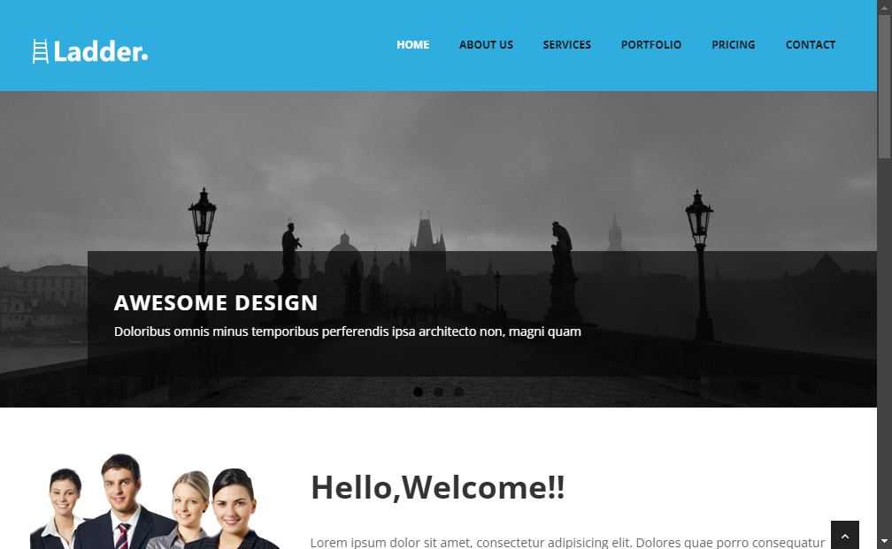 Preview free-bootstrap-template-for-multi-purpose-ladder