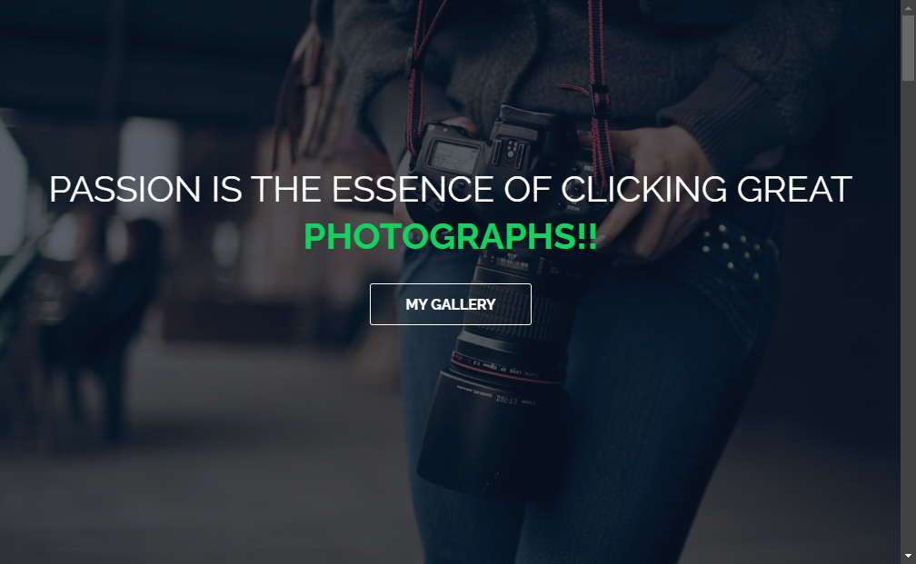 Preview iclick-photography-bootstrap-free-website-template