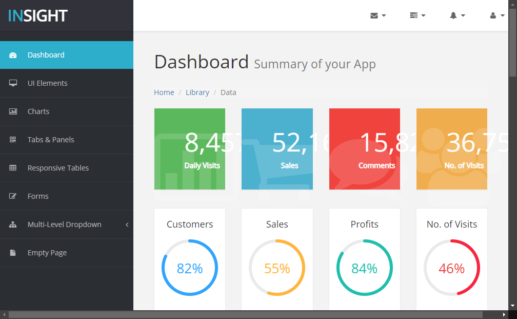 Preview insight-free-bootstrap-html5-admin-template