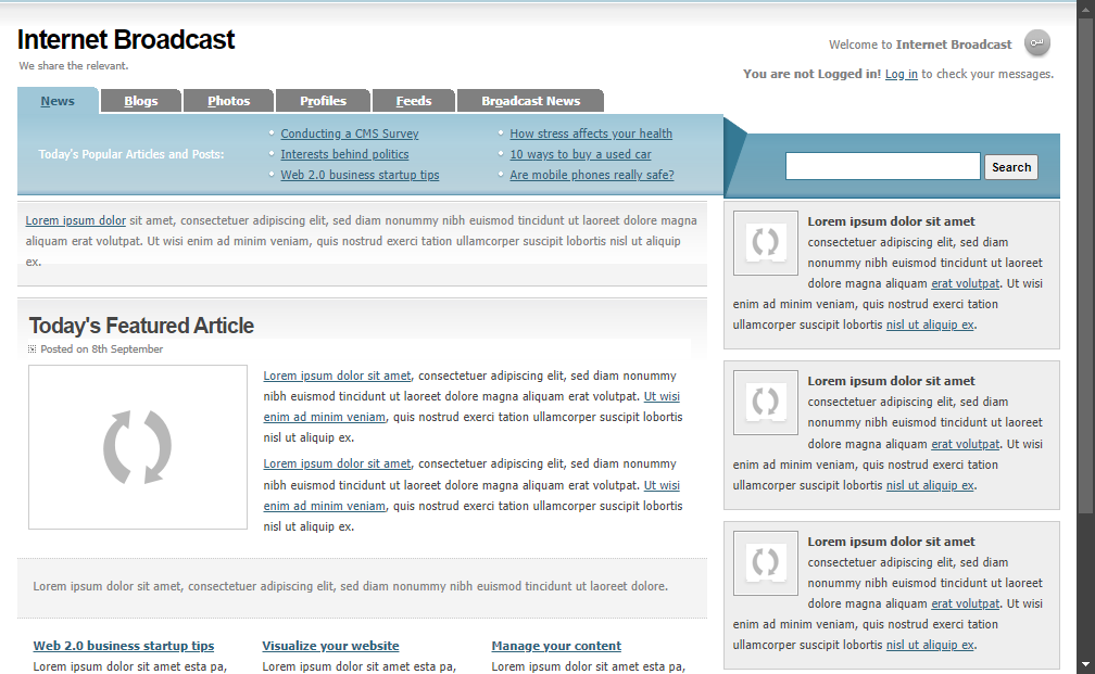 Preview internet-portal