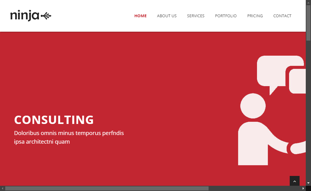 Preview ninja-business-consulting-html-responsive-web-template