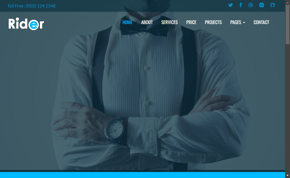 Preview rider-free-multi-purpose-bootstrap-template