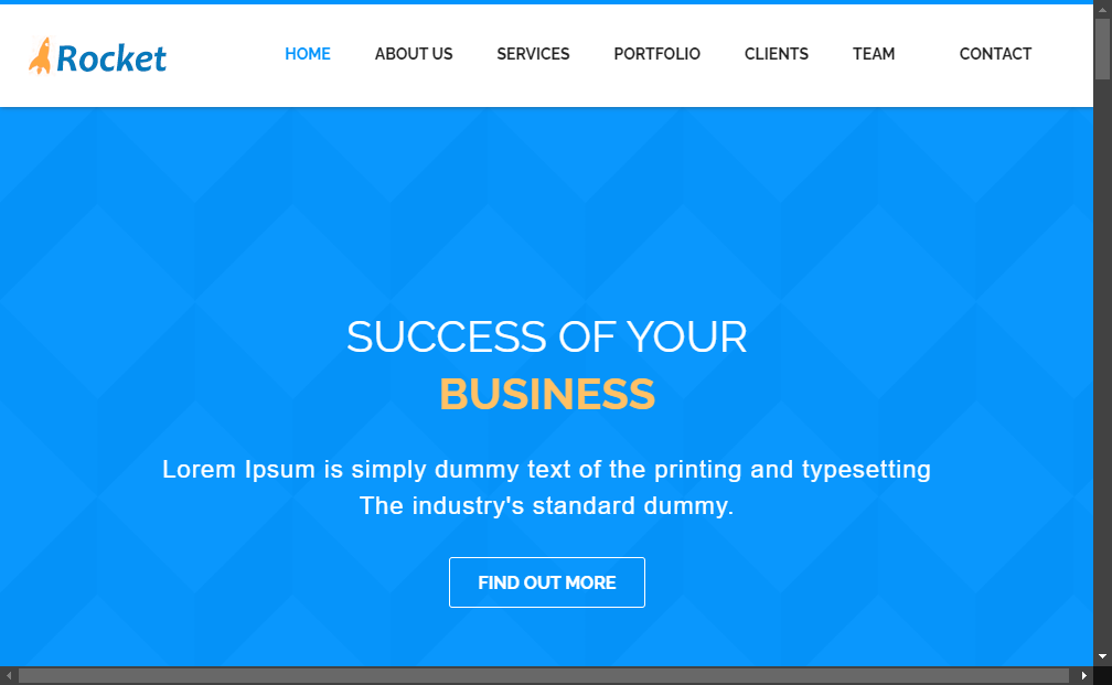 Preview rocket-business-bootstrap-free-responsive-web-theme