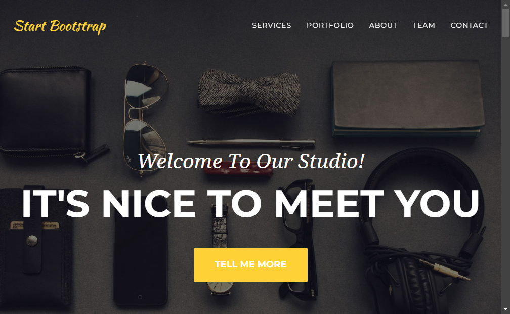 Preview startbootstrap-agency-1.0.2