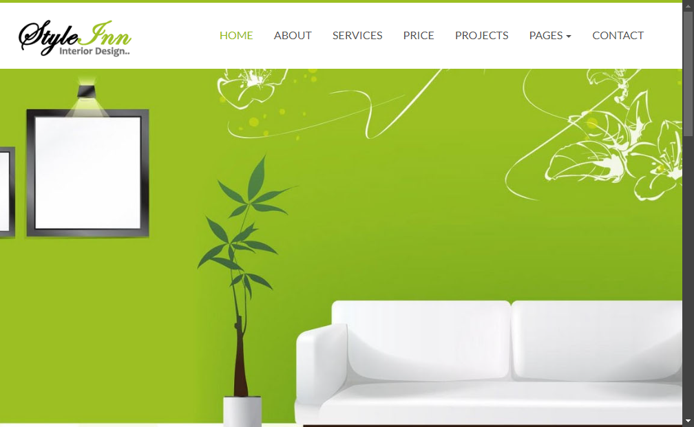 Preview styleinn-bootstrap-interior-design-website-template