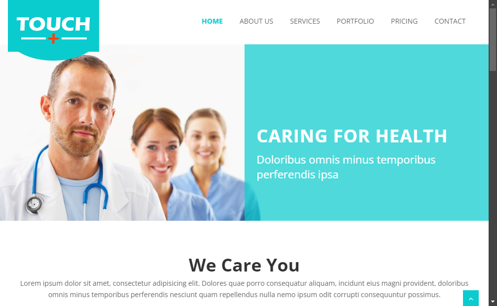 Preview touch-hospital-medical-bootstrap-html5-template